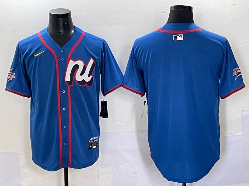 Men Oklahoma City Thunder blank blue 2025 NBA jersey style 2->oklahoma city thunder->NBA Jersey